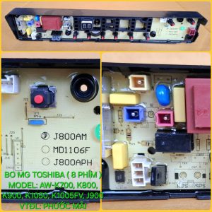 BO MÁY GIẶT TOSHIBA AW-K800,K1050,K1005FV