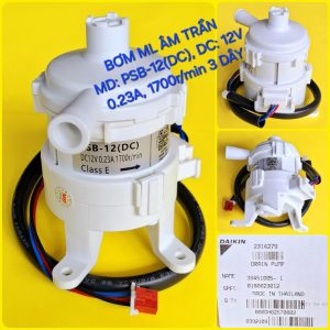 Bơm âm trần MD-PSB 3 dây