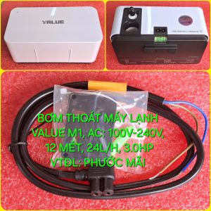 Bơm thoát máy lạnh Hippo-II 10 mét AC-220-240V 70W