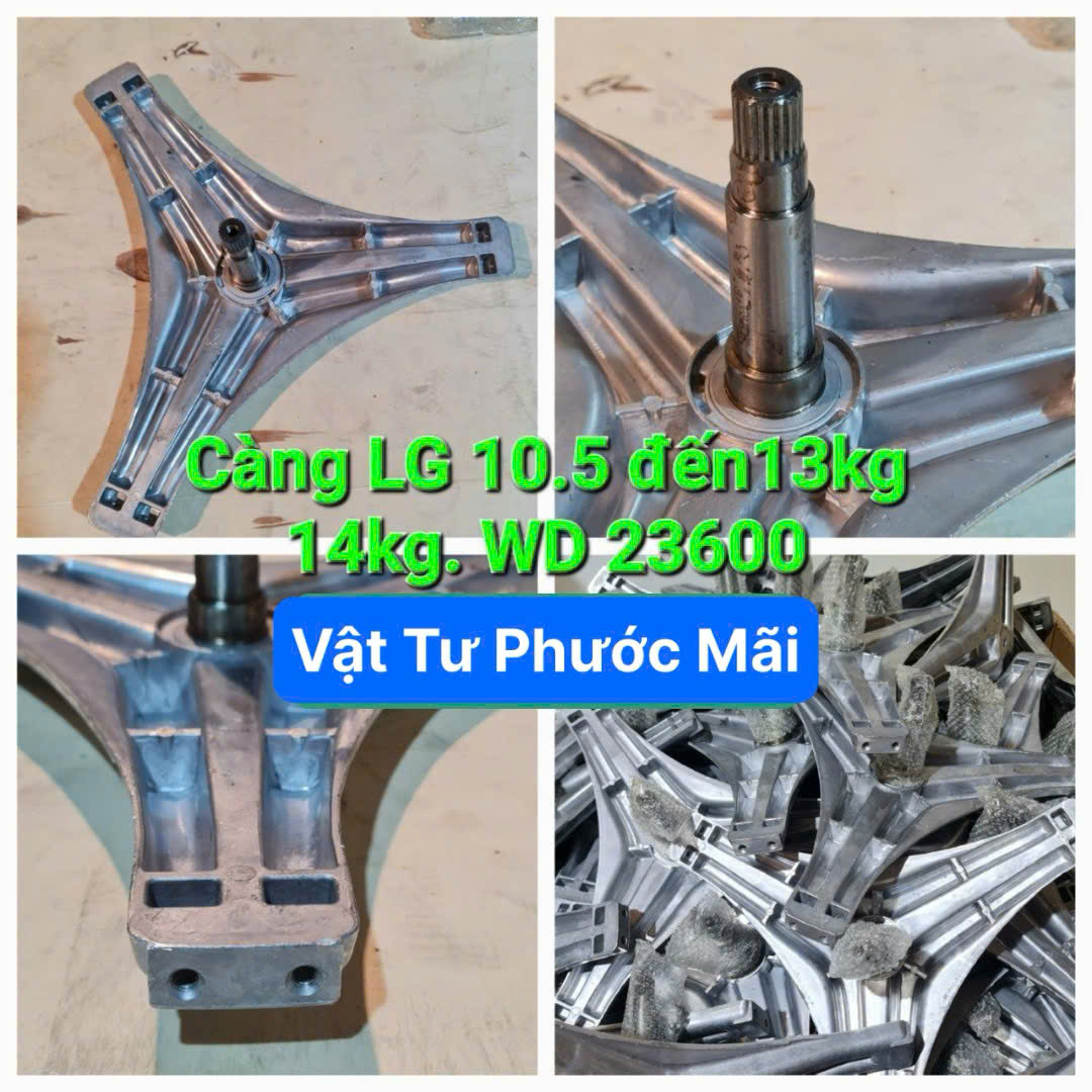 Càng Máy Giặt LG Cửa Trước WD-18DR, F2514DTGW, WD-23600 Dòng 10.5KG - 14KG (Loại 2 Ốc)