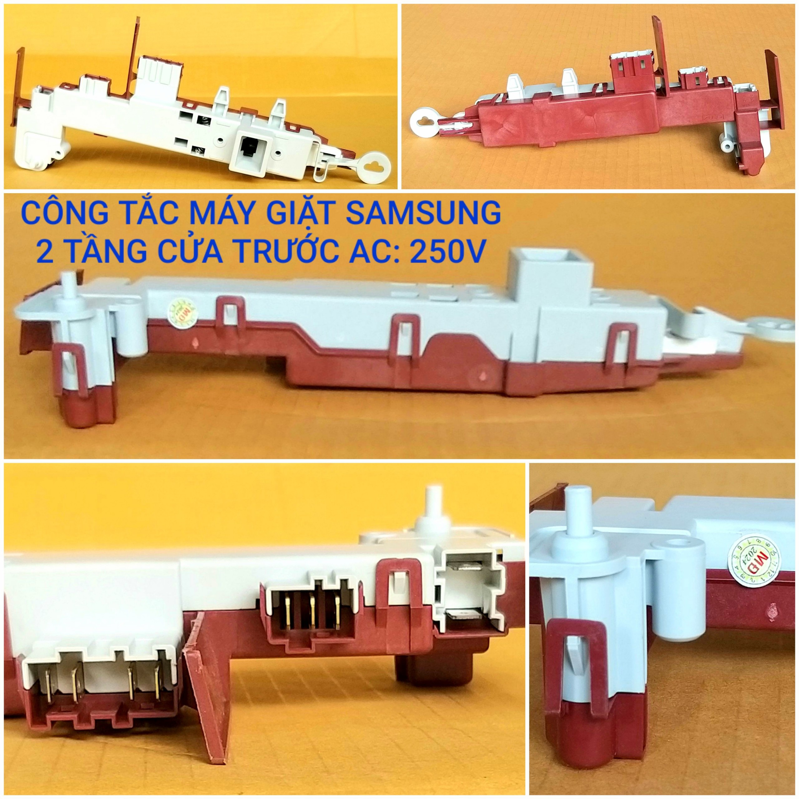 Công Tắc Cửa Máy Giặt Samsung 2 Tầng Cửa Trước (MD-DC64-00519A)