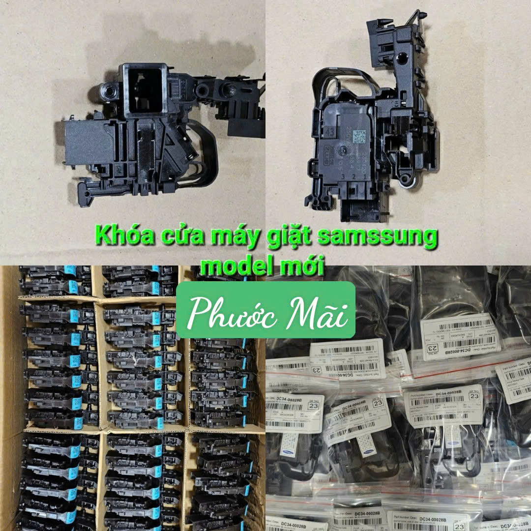 Công Tắc Cửa Máy Giặt Samsung Cửa Ngang (DC34-00028B) 3 Dây