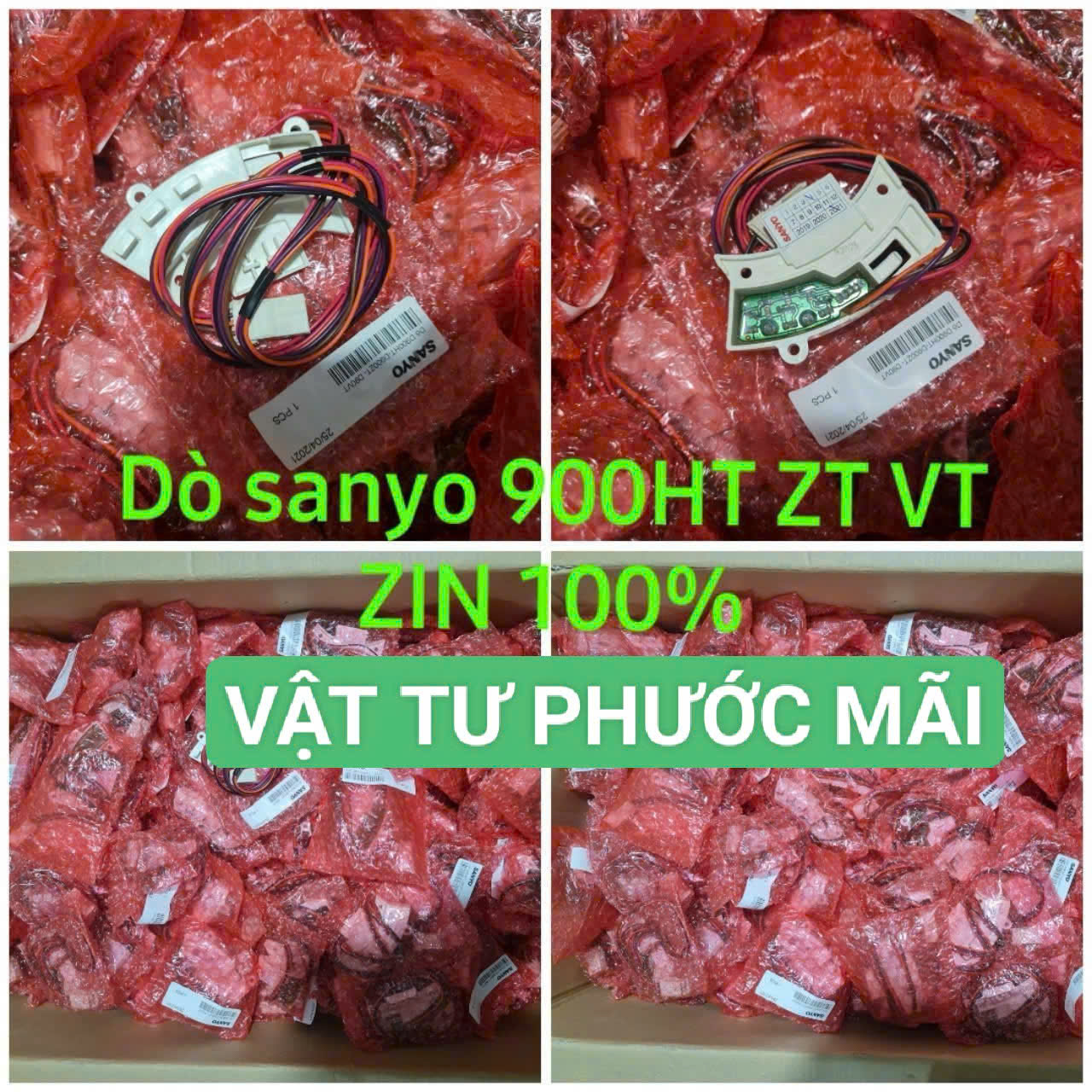 Bo Mạch Cảm Biến Đếm Dòng (Dò Tốc Độ) Máy Giặt Sanyo 5 Dây Cao Cấp