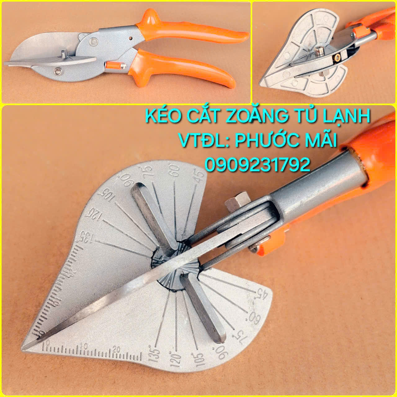 Kéo Cắt Gioăng (Zoăng) Tủ Lạnh Đa Góc Chuyên Dụng