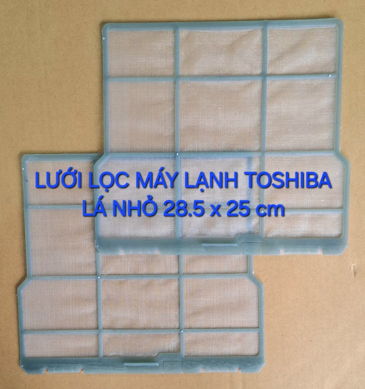 Tấm Lưới Lọc Bụi Máy Lạnh Toshiba Lá Nhỏ (28.5 x 25cm) Cao Cấp