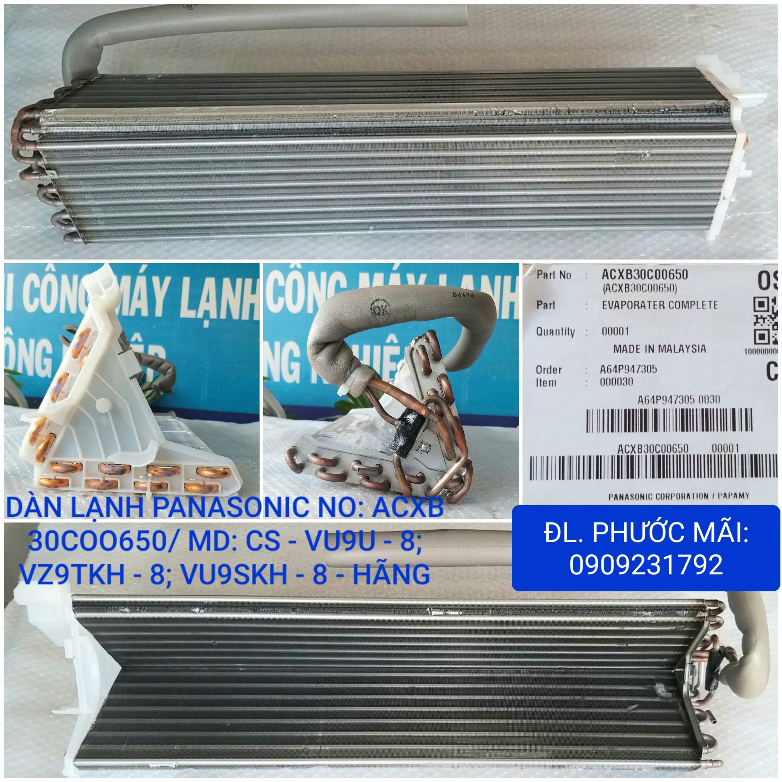 Dàn Lạnh Máy Lạnh Panasonic (Mã ACXB30C00650)