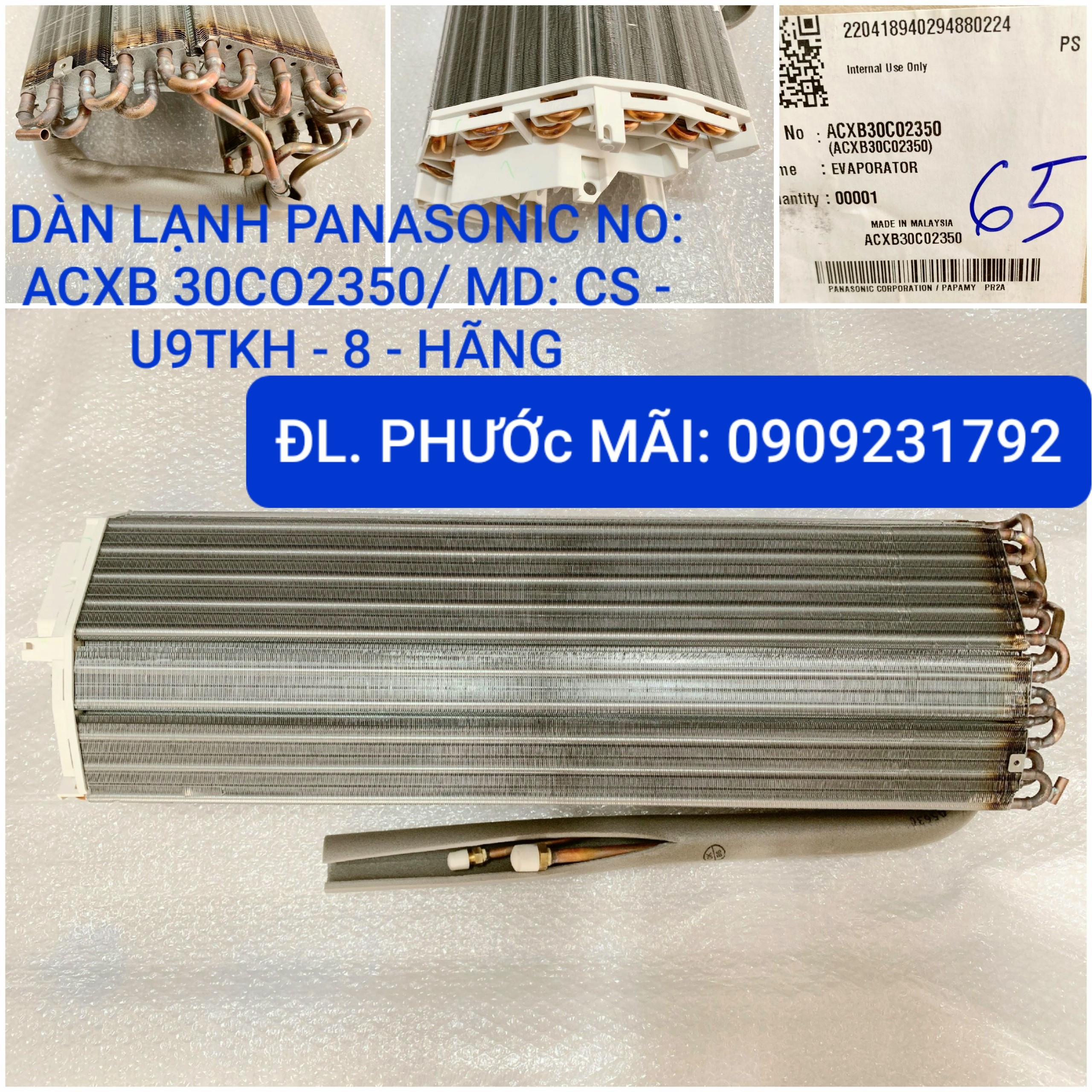 Dàn Lạnh Máy Lạnh Panasonic (Mã ACXB30C02350)