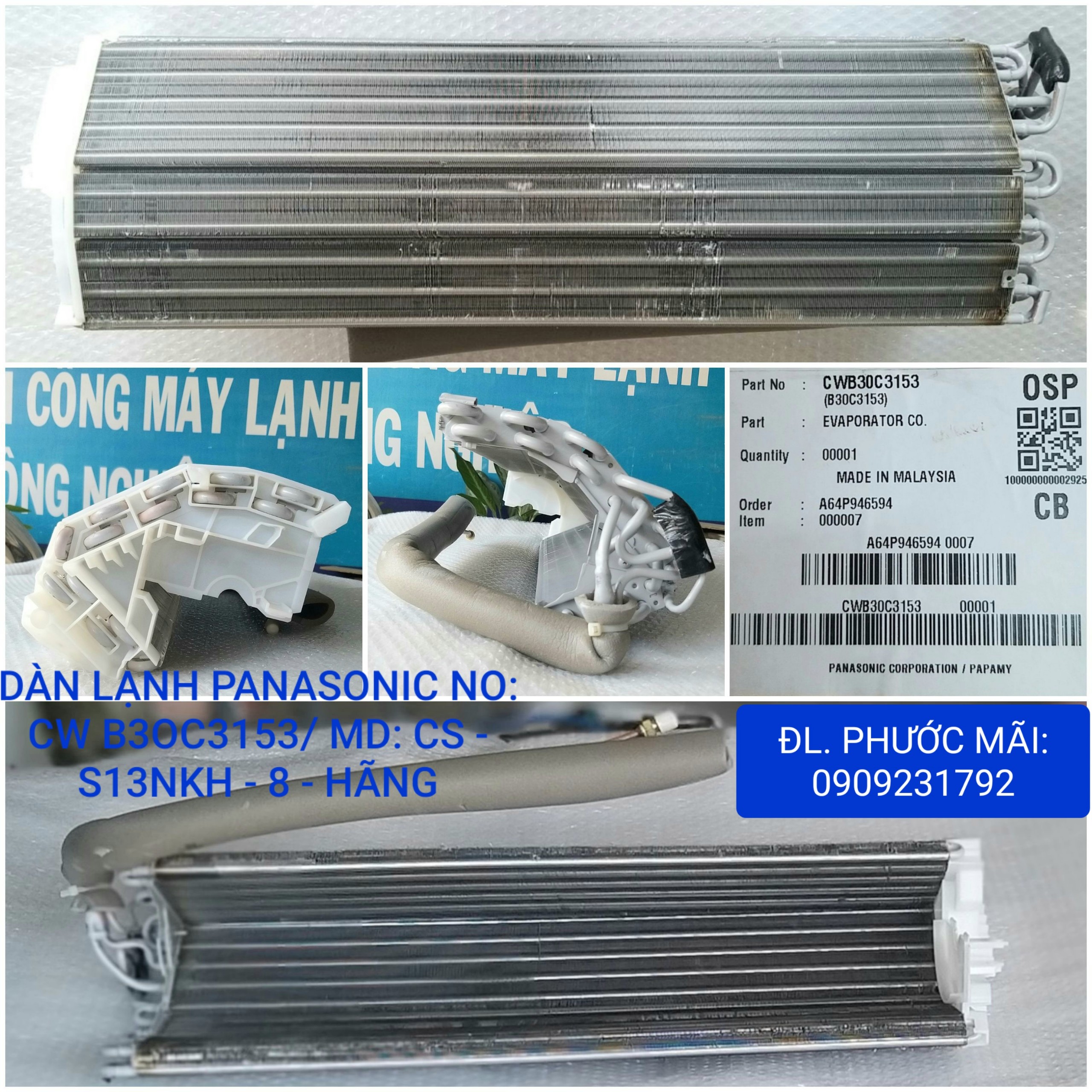 Dàn Lạnh Máy Lạnh Panasonic (Mã CWB30C3153)
