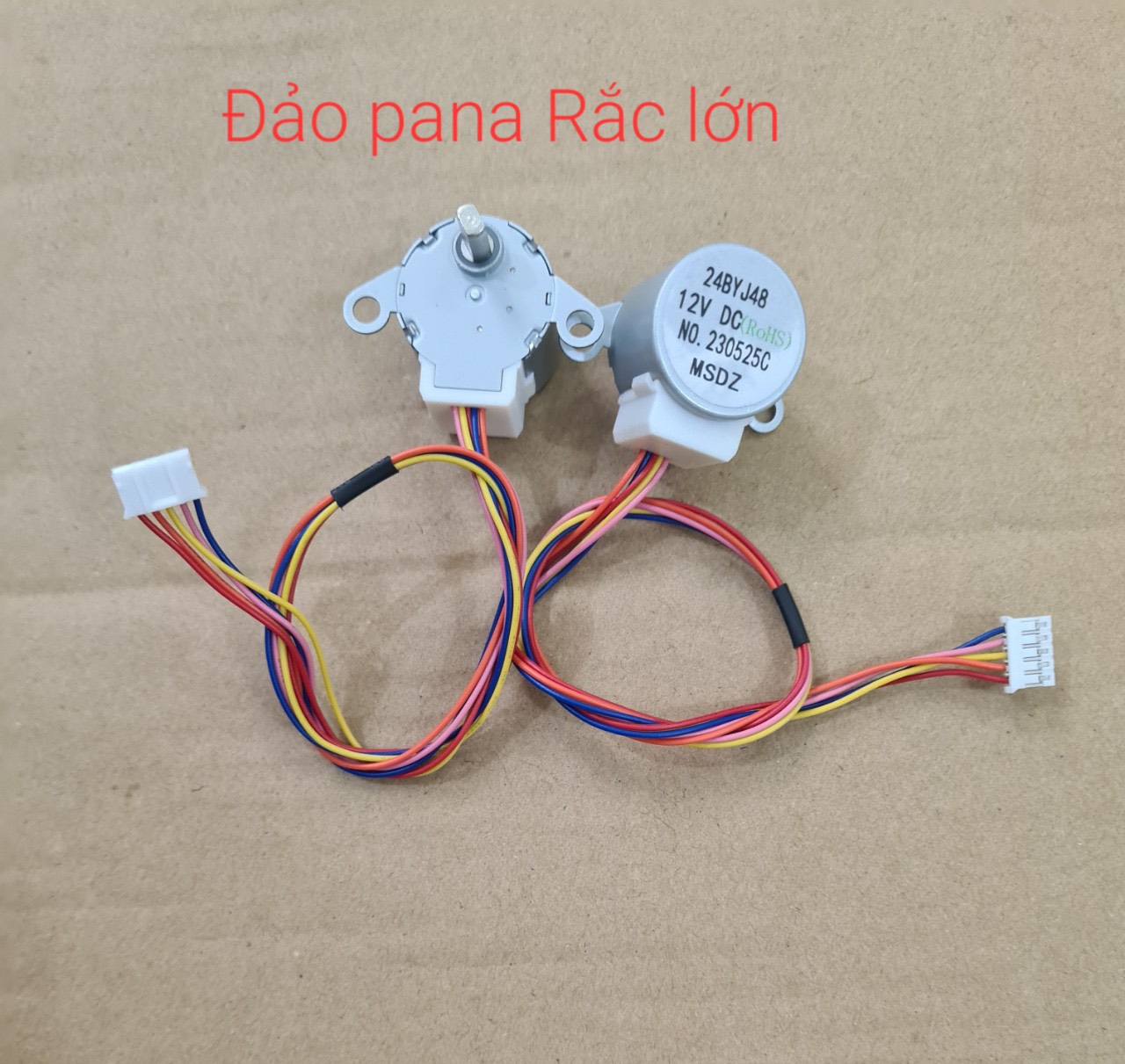 Motor Đảo Gió Máy Lạnh Panasonic Rắc Lớn 12V DC (24BYJ48)