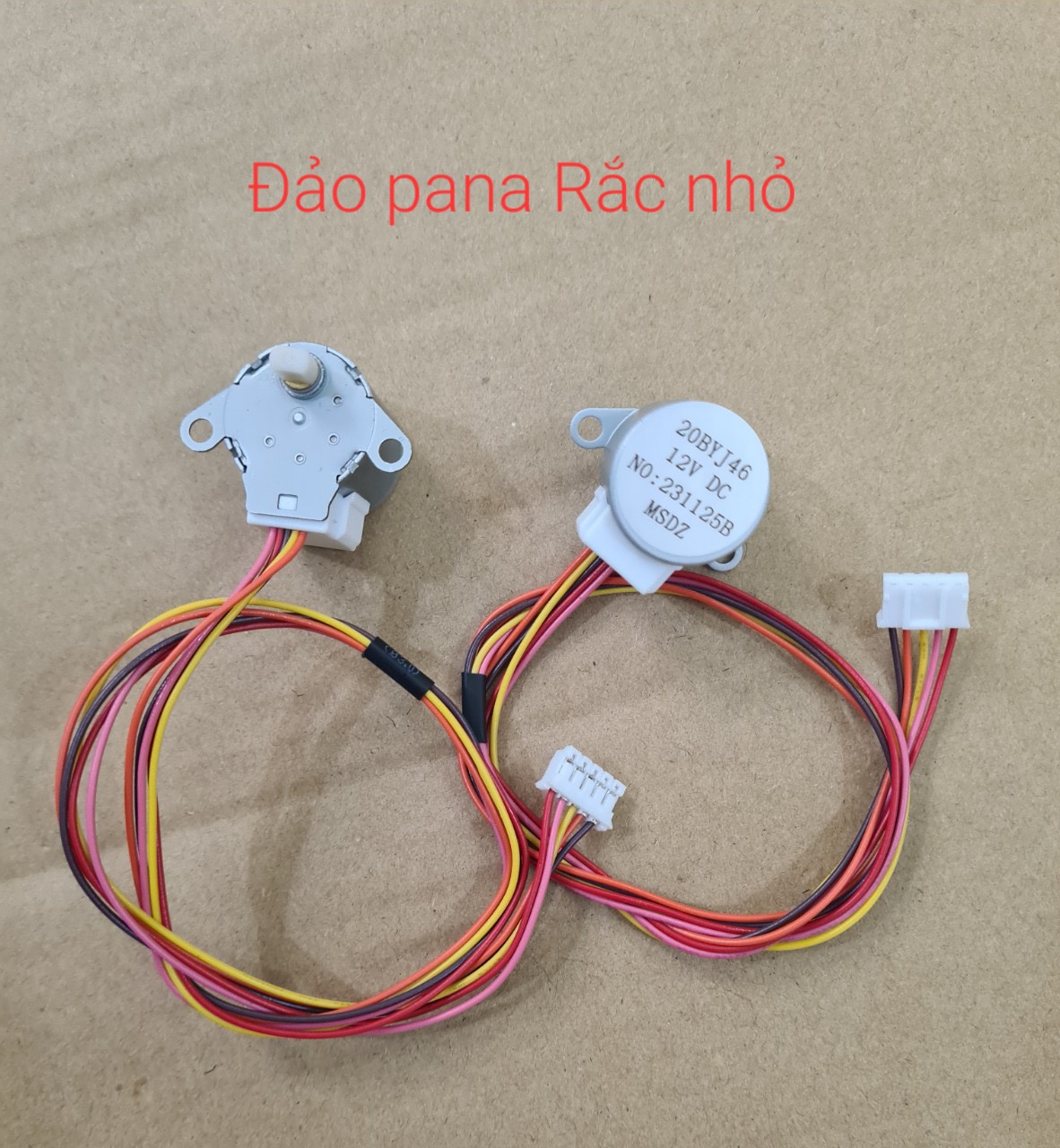 Motor Đảo Gió Máy Lạnh Panasonic Rắc Nhỏ 12V DC (20BYJ46)