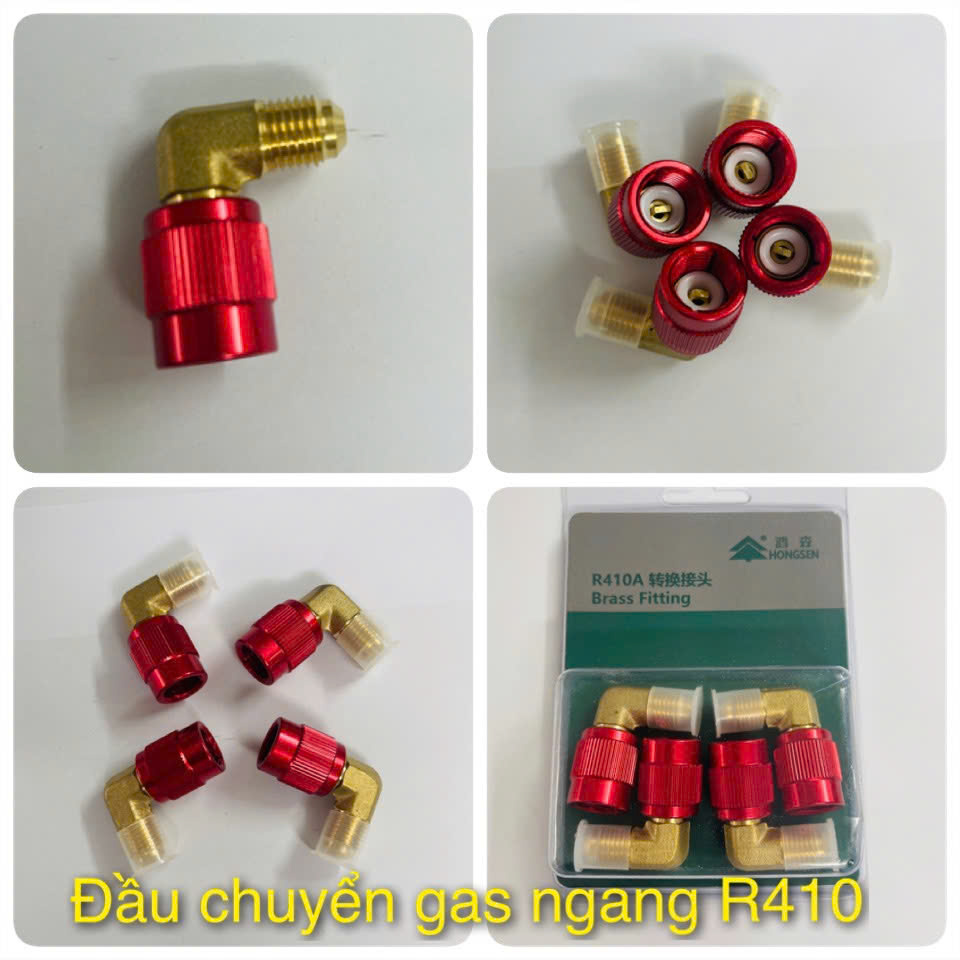Đầu Chuyển Nối Gas R410A Vuông Góc (Ngang) Hongsen Cao Cấp