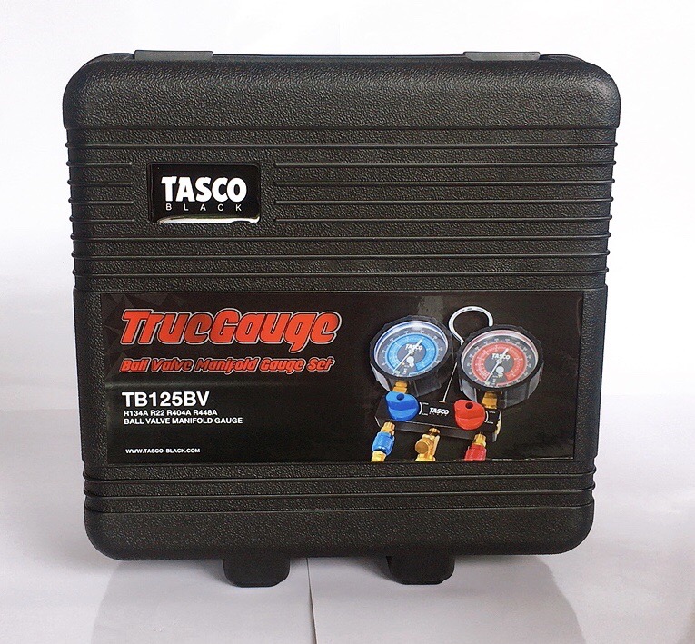 Bộ đồng hồ đôi nạp gas cao cấp Tasco TB125BV (Chính hãng Nhật Bản)