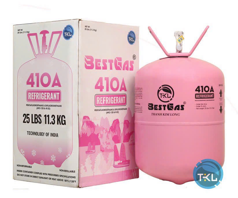 Gas lạnh R410A Bestgas 11.3Kg (Công nghệ Ấn Độ - Bình lớn)