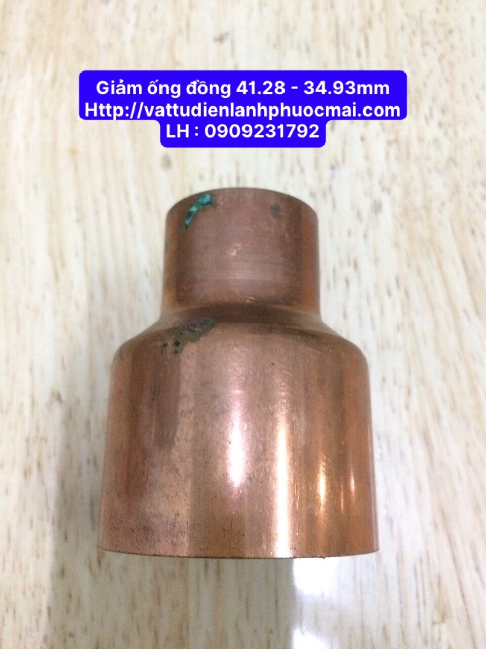 Giảm ống đồng 42 - 34