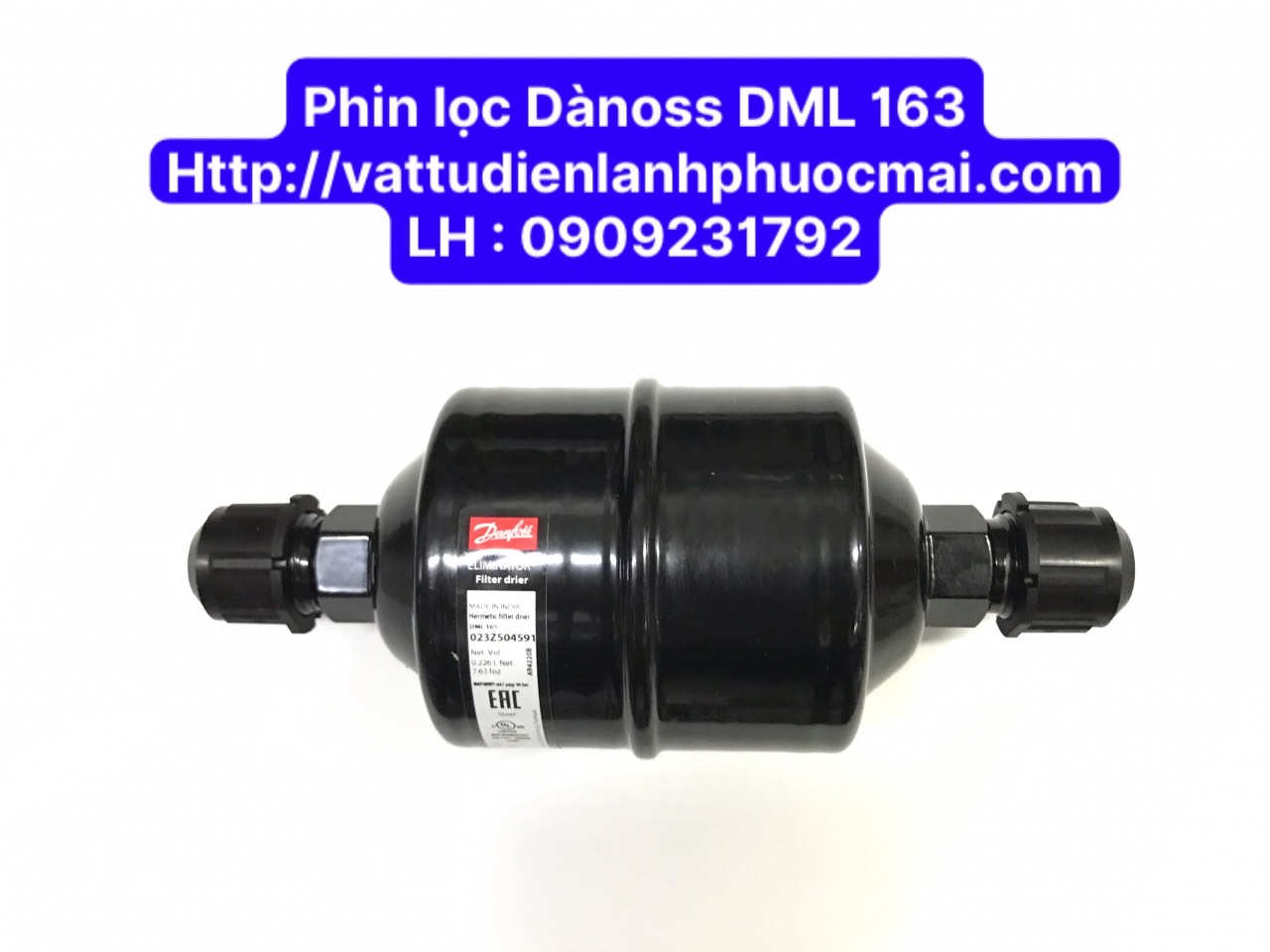 Phin lọc danfoss 163
