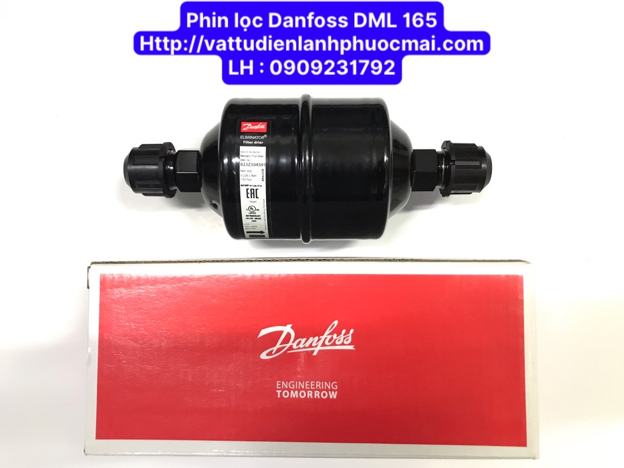 Phin lọc danfoss 165