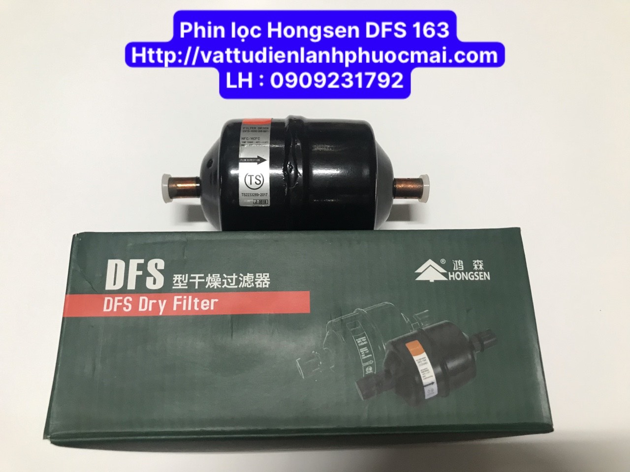 Phin lọc hongsen 163