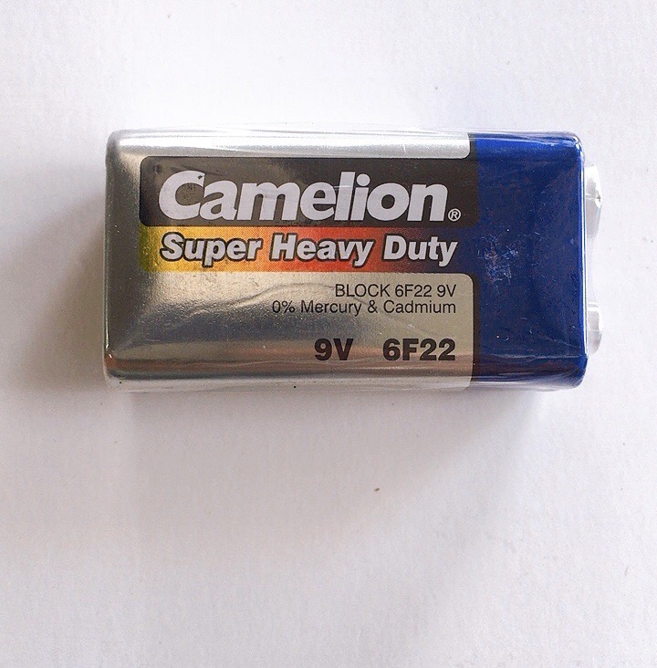 Pin camelion 9v